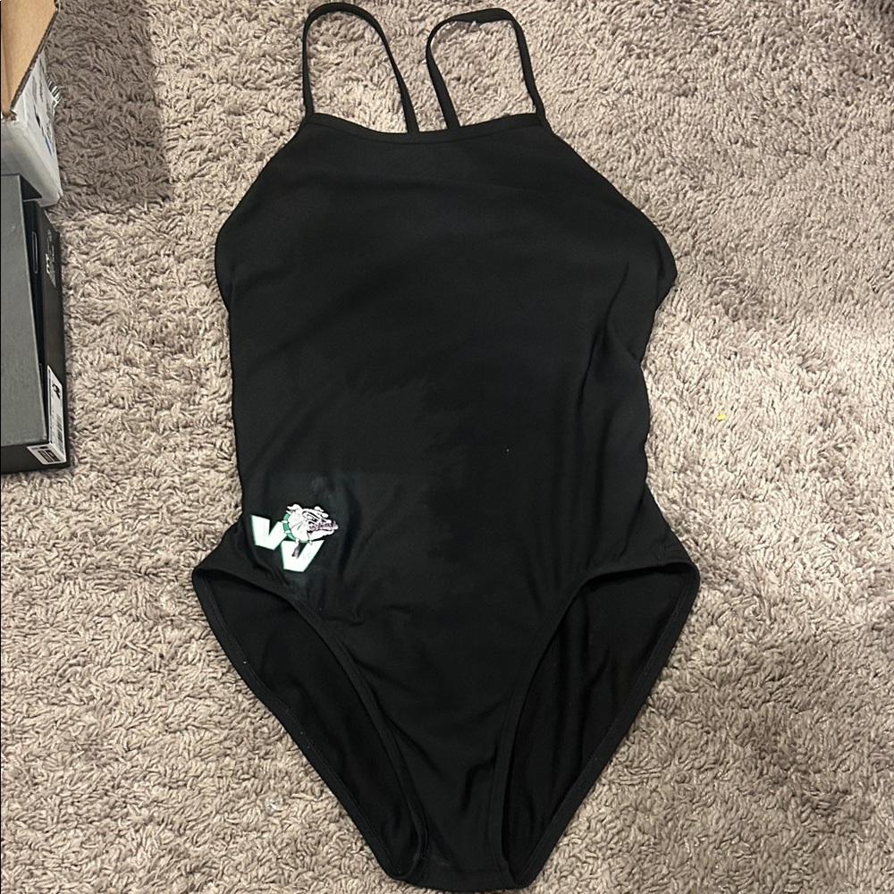 Jolyn Clothing Black One Piece Swimsuit